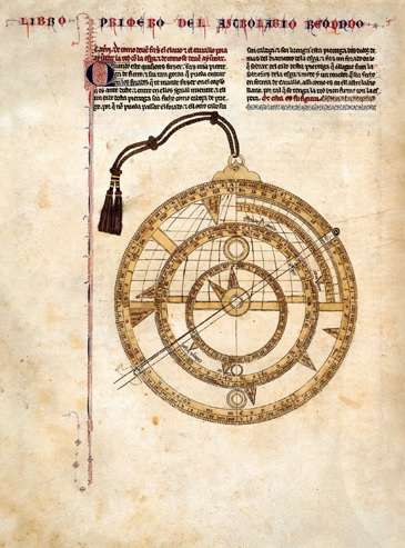 Ciencia sobre pergamino. El Libro del saber de astrología de Alfonso X el Sabio.